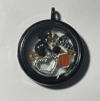 New Orleans Saints NFL 记忆小饰品吊坠 带 22 英寸链条 全新 — 第 1/3 张图片