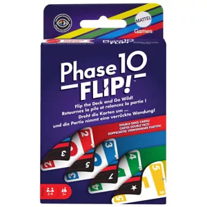Phase 10 Flip Card Game, Family Card Game with Double-Sided Cards (New Deck) - Picture 1 of 6