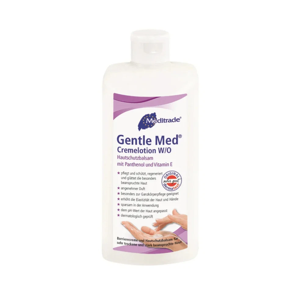 MEDITRADE GMBH Meditrade Gentle Med Cremelotion Panthenol W/O Hautbalsam 500 ml Pflegecreme