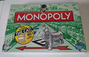 Monopoly Classic Board Game With Cat Token  New Factory Sealed - Picture 1 of 1