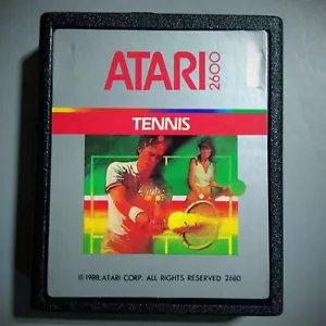 RealSports Tennis (Atari 2600, Atari, 1983) - Bild 1 von 4
