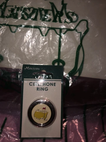 Masters LOGO CELLPHONE RING from AUGUSTA NATIONAL Golf Tournament Cell Phone Cover
