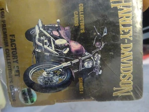 Harley-Davidson Factory SEALED Set 100 Premium Collector’s Cards Series 1 - Picture 1 of 7