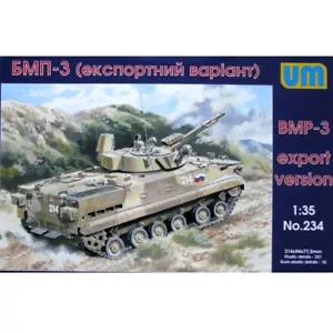 UNIMODELS UM 234 models kit 1:35 BMP-3 Soviet infantry machine, export version - Picture 1 of 24