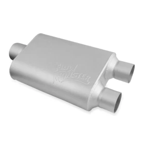 Flowmaster 430402-FM FlowMonster 2-Chamber Muffler 3" Center In / 2.5" Dual Out - Picture 1 of 3