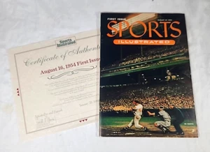 Vintage Sports Illustrated #1 First Issue With 27 Uncut Cards! August 16, 1954 - Picture 1 of 13