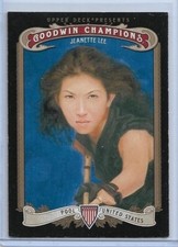 2012 UD GOODWIN JEANETTE "BLACK WIDOW" LEE CARD #37 ~ POOL ~ BILLIARDS ~ QTY