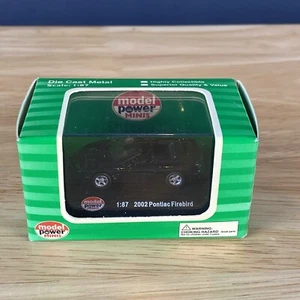 2002 Pontiac Firebird Black Model Power Minis 1:87 - Picture 1 of 8