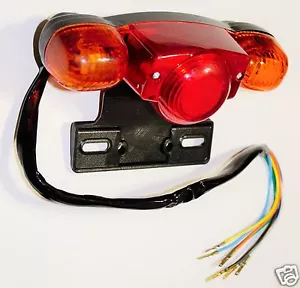 Tail Bulb Mini Chopper Dirt Bike Mini Bike Brake Lamp Bulb ONLY. - Foto 1 di 2