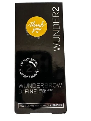 Wunder2 Wunderbrow D-Fine Brow Liner And Gel Eyebrows Duo- Blonde - Image 1 of 2