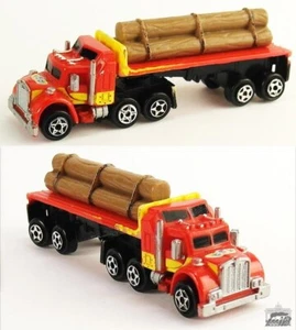 MM002 | Micro Machines - LKW Sattelzug Holztransporter - Bild 1 von 7