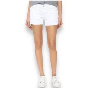 DL1961 Renee Cutoff Denim Shorts in Alpine White Size 25 EUC - Picture 1 of 14
