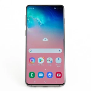 Samsung Galaxy S10+ Dual-SIM Android Smartphone 128GB Prism Blue sehr gut - Bild 1 von 4