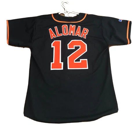 Roberto Alomar Baltimore Orioles 1997 Jersey - Sz L -Official- Free ship Canada Cover
