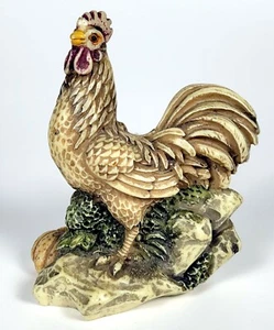 Vintage Tan and Brown Chicken Hen 3.5 inches Tall - Good Colors - Picture 1 of 8