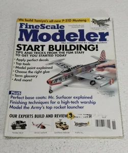 Fine scale Modeler Magazine November 2011 Start Building Tips and Tricks - Picture 1 of 3