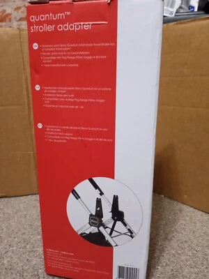 diono quantum stroller adapter for peg perego infant car seat - Image 1 of 4