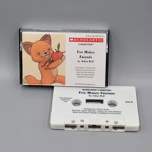 Scholastic Cassette Childrens Story on Tape 2006 Fox Makes Friends by Adam Relf - Picture 1 of 4