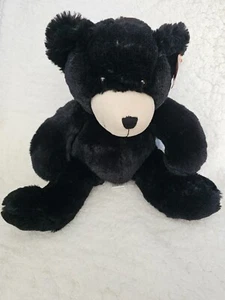 Bears2Go Custom Bear Makers Teddy Bear Plush Toy Black Pocket in the Back 15.5" - Picture 1 of 9