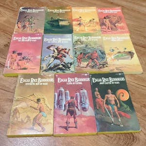 1-11 Complete Mars "John Carter" by Edgar Rice Burroughs, Gino D' Achille Covers - Picture 1 of 16
