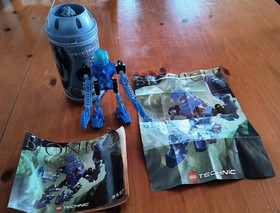 LEGO Technic Bionicle Gali 8533 (2001) Complete Set in Canister w/ Manual