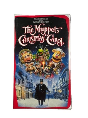 Walt Disney The Muppet Christmas Carol VHS 1st Time On Video 1993 Kids Movie - Image 1 of 4