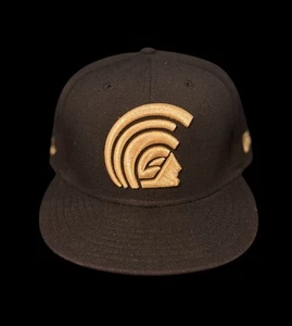 Fitted Hawaii Black Gold Mua 5 Year Silk Lining New Era 7 3/8 - Picture 1 of 1