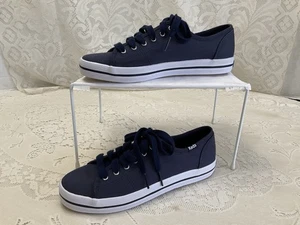 Tenis Keds Dream Foam WF54685 suela blanca azul marino con rayas azules para mujer talla 6 nuevos sin caja - Imagen 1 de 6