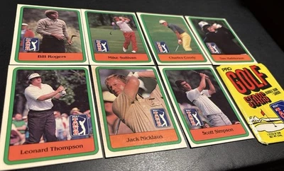 Donruss Golf Stars 1981 paquete abierto Jack Nicklaus RC paquete de cera Foto 1 de 4
