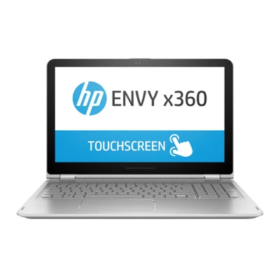 HP ENVY x360 - FHD Touch - i7-7500U - 8GB RAM - 256GB SSD - Silver - Image 1 of 4