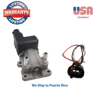 空闲空气控制阀 + 连接器 适合:丰田凯美瑞 Solara 2000 2001 4Cyl 2.2L — 第 1/4 张图片