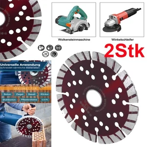 Disco abrasivo de diamante turbo plato abrasivo en línea para hormigón granito Ø115 mm 22,23 mm - Imagen 1 de 22