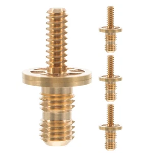  4pcs Billiard Cue Extension Hardware 3/4 Inch Precision Brass Pool Stick Joint - Picture 1 of 9