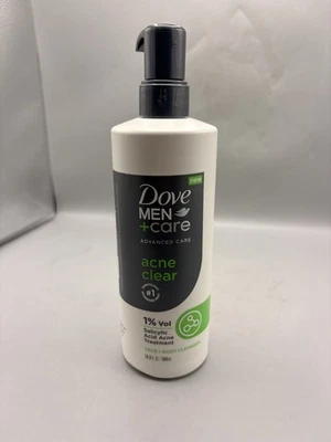 Limpiador transparente para hombre Dove Men+Care Advanced Care para acné toda la piel, 16,9 oz Foto 1 de 2