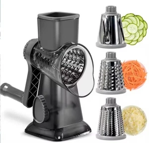 Rotary Cheese Grater Hand Crank Cheese Shredder Vegetable Slicer Graters for ... - Bild 1 von 5