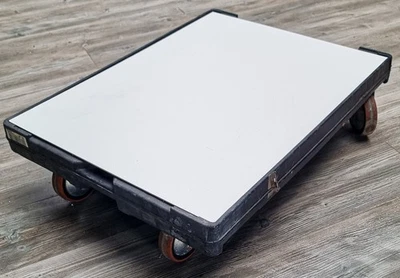 Transportroller Rollwagen Rollbrett inkl. Platte 80x60 cm Möbelhund Möbelroller  - Bild 1 von 4