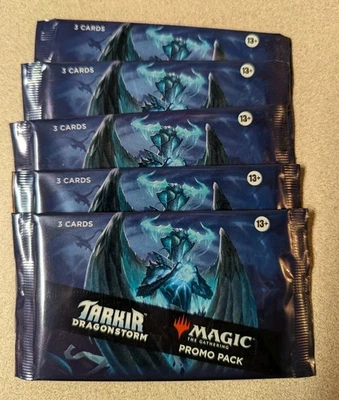 Magic The Gathering Tarkir Dragonstorm Promo Packs X 5 - Image 1 of 3
