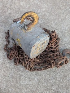 budgit 1/2 ton hoist manual - Picture 1 of 2