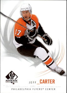 2009-10 SP Authentic Hockey #55 Jeff Carter