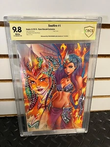 Soulfire #1 Signed & Remarked by Ryan Kincaid Graded CBCS 9.8 - Picture 1 of 3