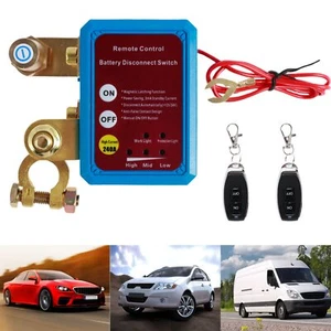 Remote Battery Disconnect Switch 12V 240A Battery Kill Switch for Auto RV ATV - Picture 1 of 14