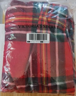 Cobertor xadrez Victoria Secret rosa feriado vermelho 50 x 60 - Imagem 1 de 2