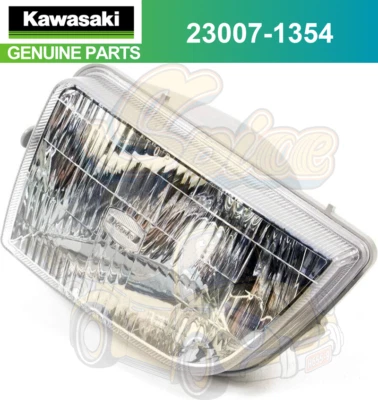 1999 - 2008 Genuine Kawasaki MULE 3000 3010 LEFT HEADLIGHT LENS 23007-1354 - Imagem 1 de 4