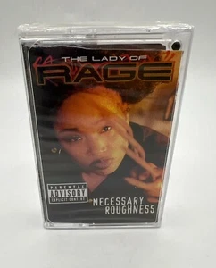 Vintage The Lady Of Rage Necessary Roughness Cassette 1997 Death Row Records - Picture 1 of 3