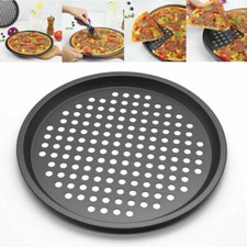Teglie Per Pizza Forate Schramm &Oslash; 33 Cm - Set 2, 4 O 10 Lamiere Antiaderenti Per Forno