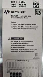 Keysight N6762A Precision DC Power Module - Picture 1 of 3