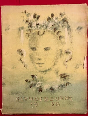 Glyndebourne Festival Opera Programme. 1958. Beautiful Cover. - Image 1 of 4