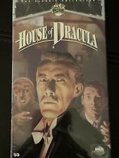 House of Dracula (VHS, 1993) Factory Sealed New