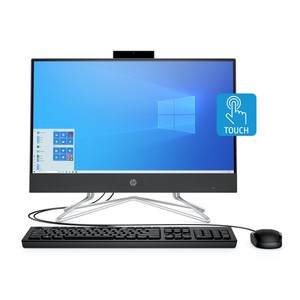 NEW HP 22-DF0023W 22" TOUCHSCREEN ALL-IN-ONE COMPUTER RYZEN 3 3.5GHZ 8GB 1TB DVD