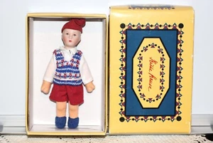 KATHE KRUSE DOLL 6 INCH TALL FRIEDEBALD BOY NIB GERMANY 2004 - Bild 1 von 5